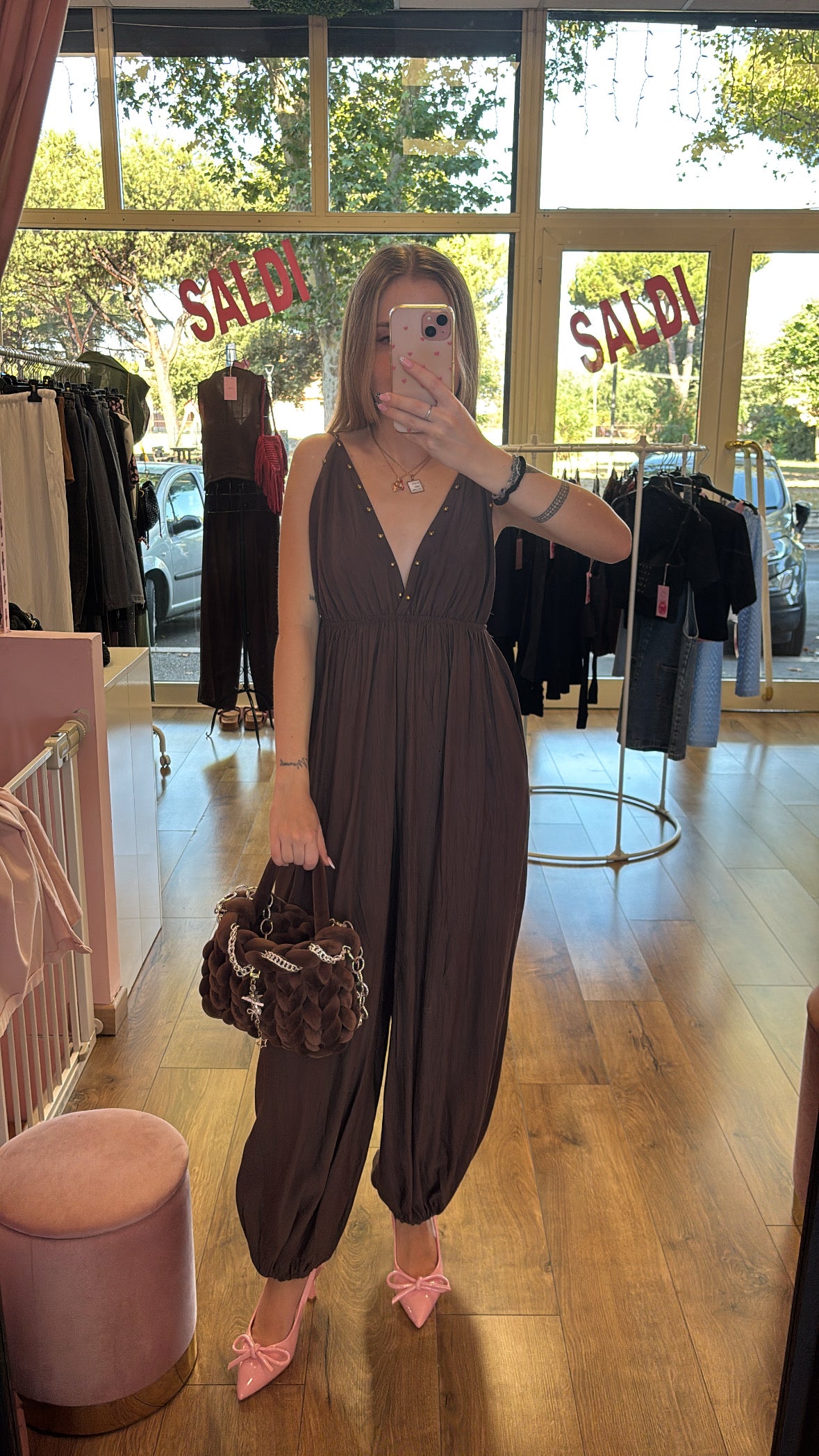 Jumpsuit Brown