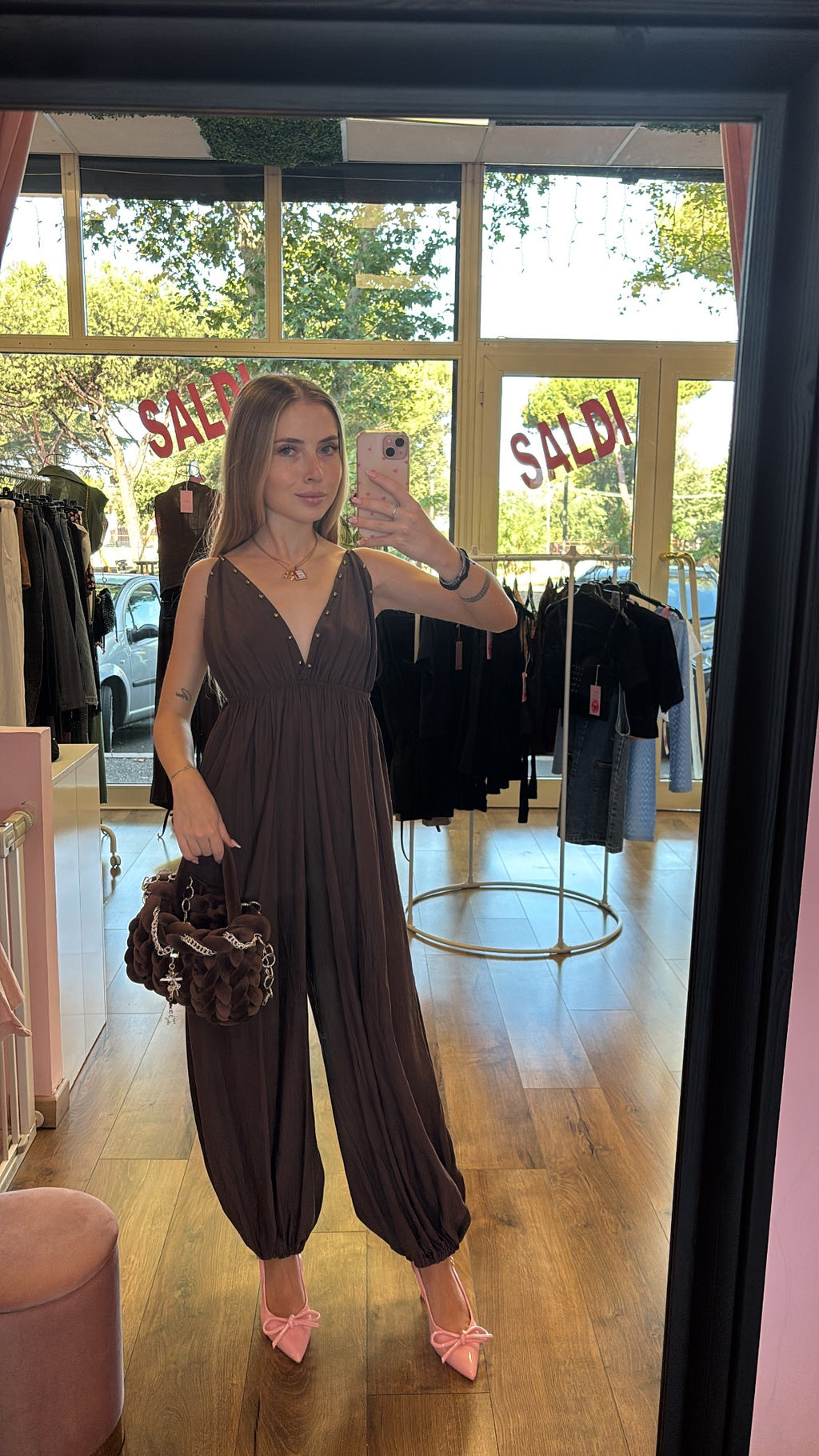 Jumpsuit Brown