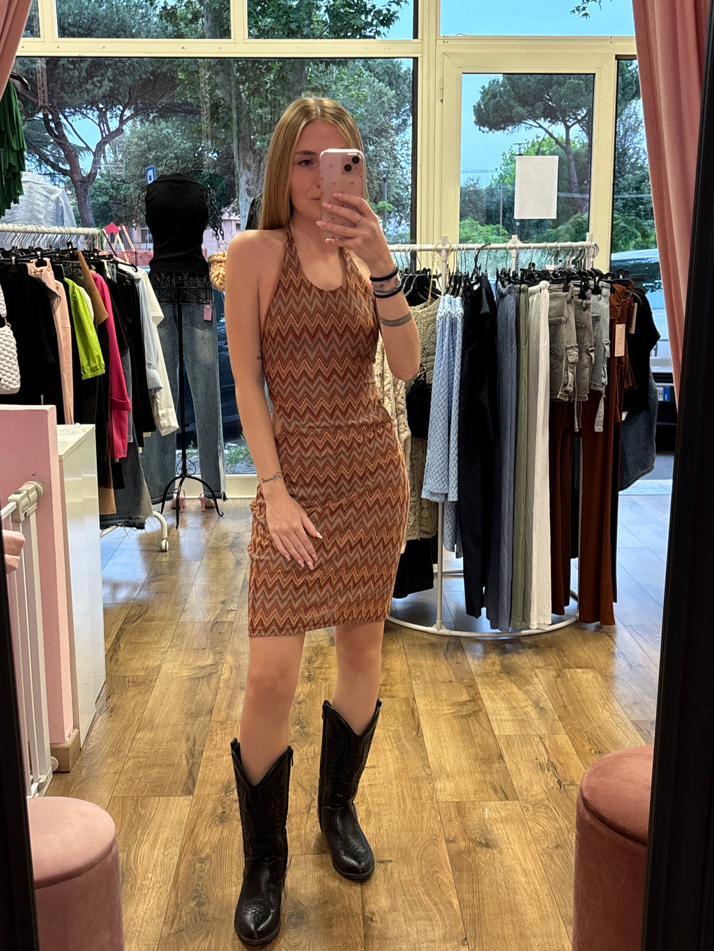Vestito orange