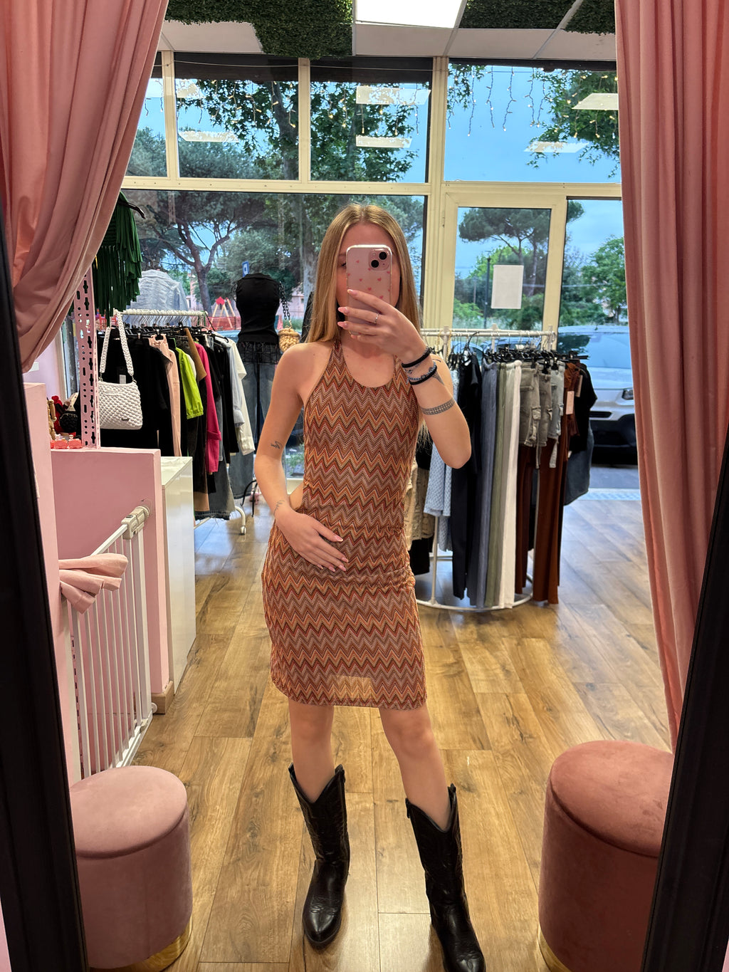 Vestito orange