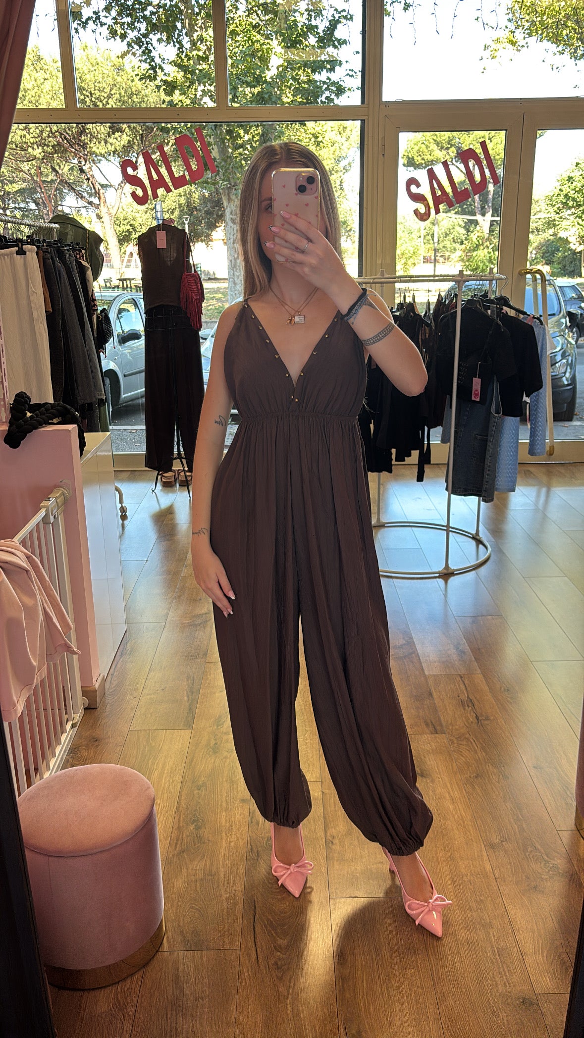 Jumpsuit Brown