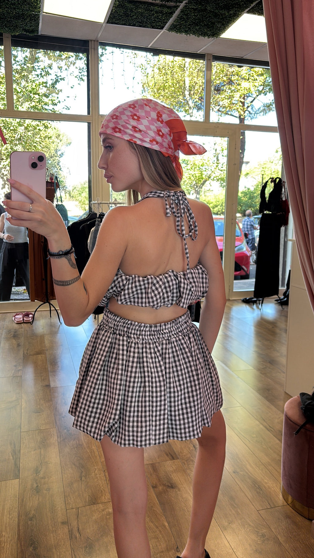 Coordinato Vichy Mini