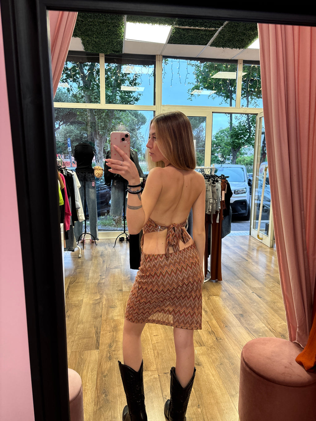 Vestito orange