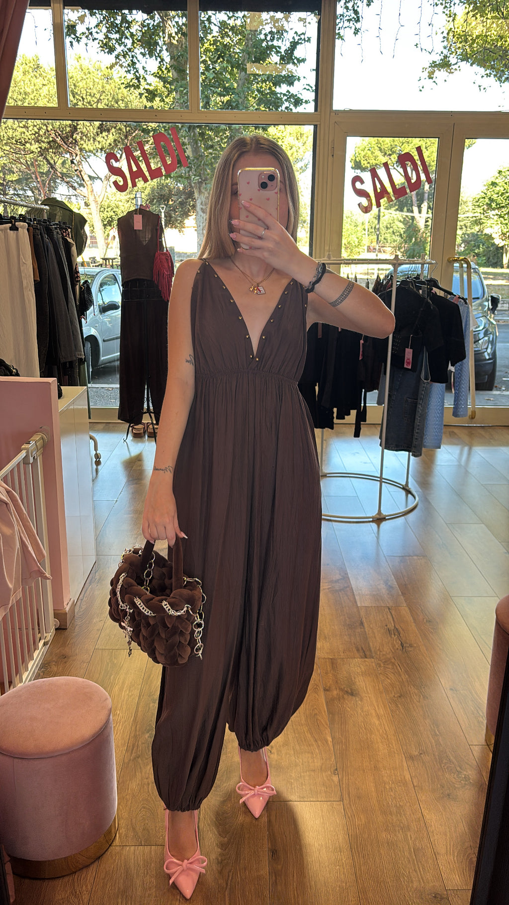 Jumpsuit Brown