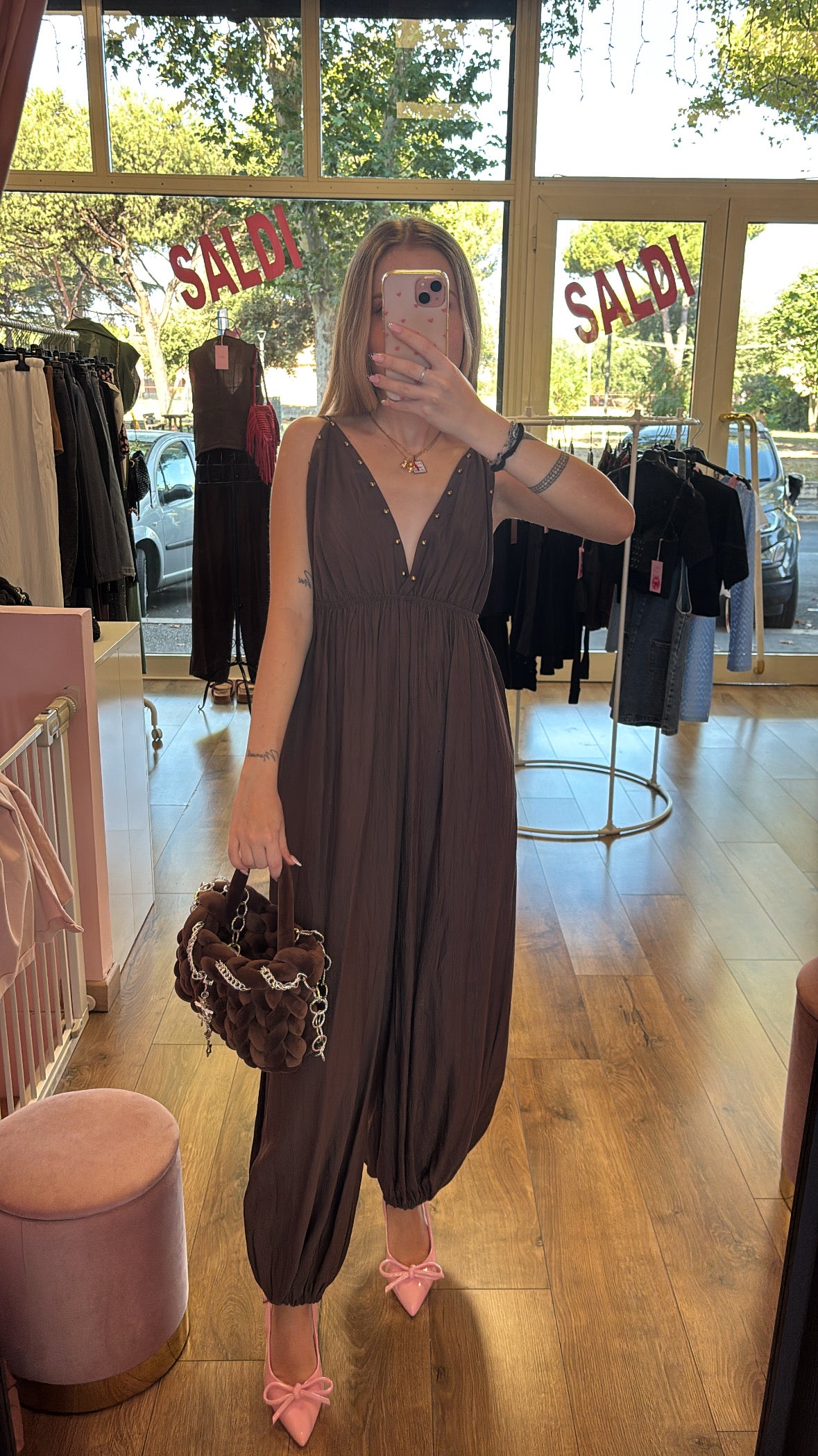 Jumpsuit Brown