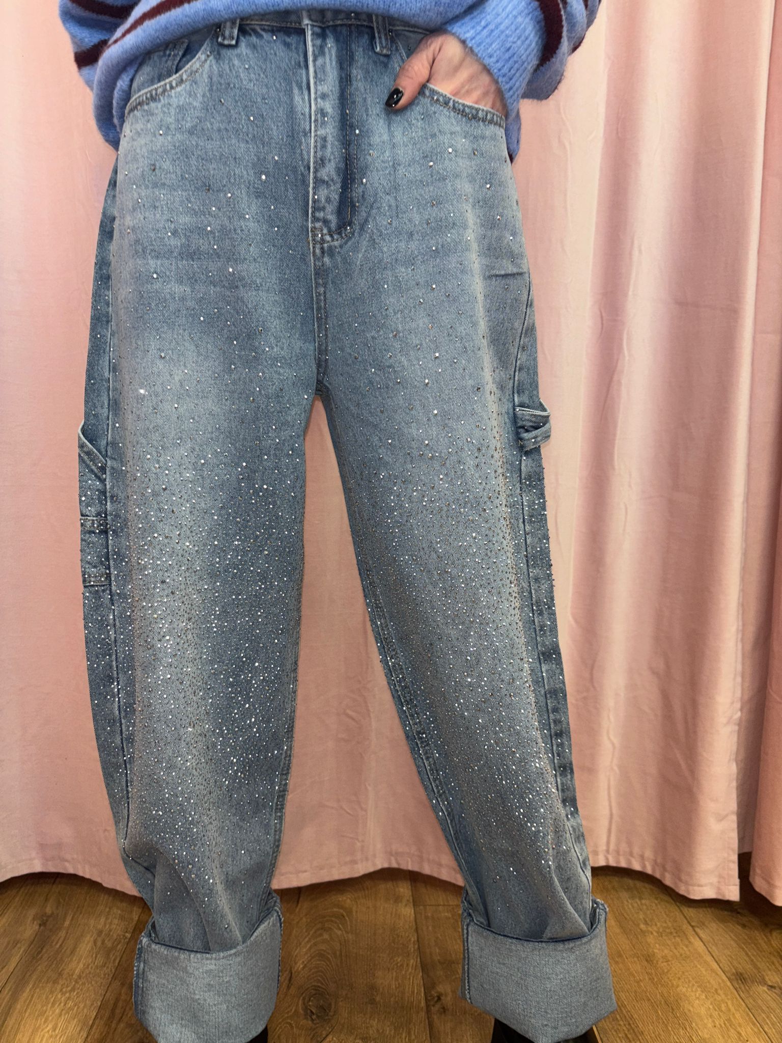 Jeans brillantini
